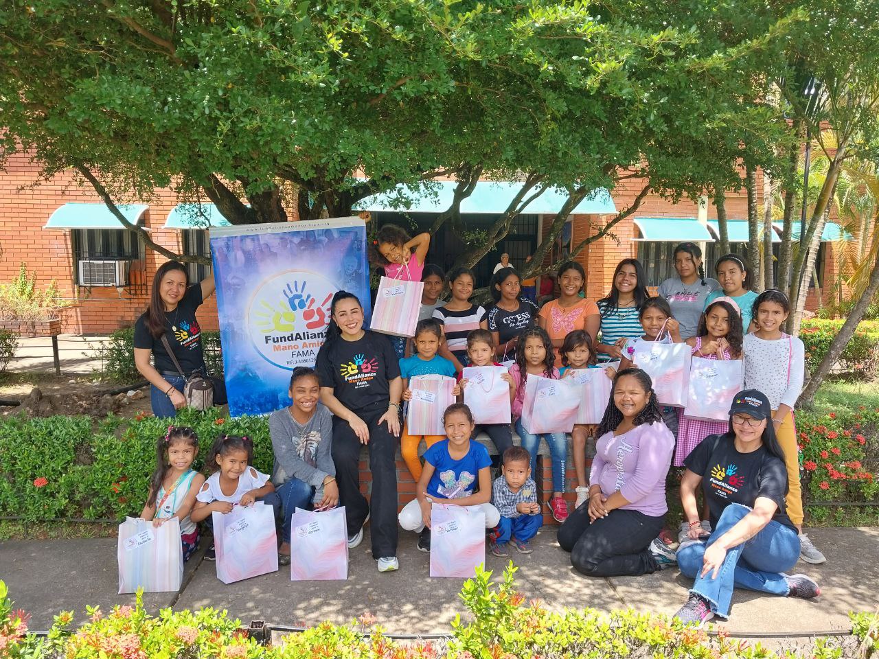 Beneficiamos a niños y adolescentes en Casa Hogar de Monagas. 25 Agosto 2023.